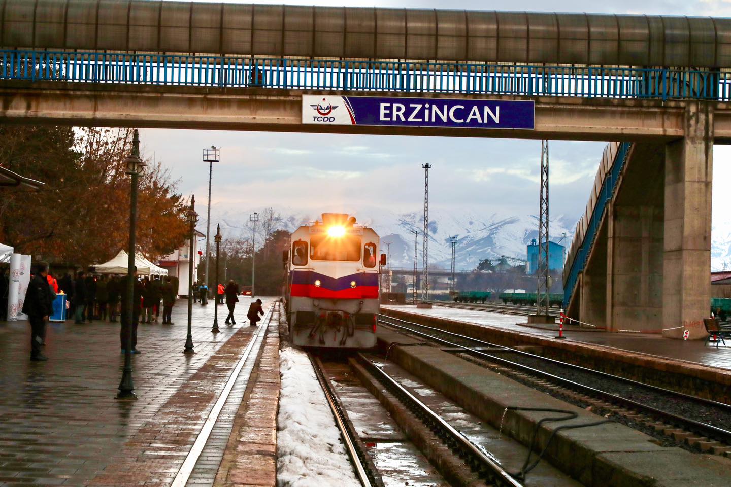 Turistik Doğu Ekspresi Erzincan'da Mola Verdi