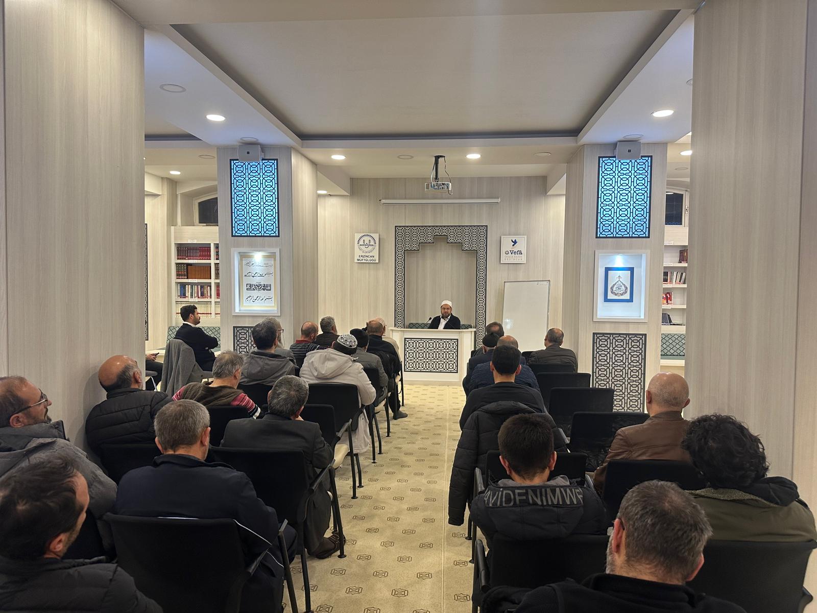 Çarşamba sohbetleri başladı