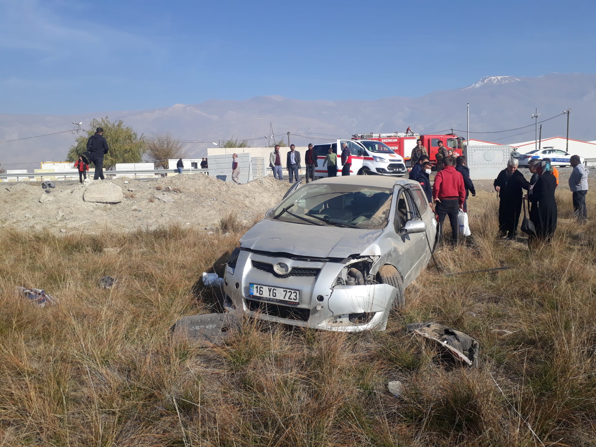 Erzincan’da Kaza 4 Yaralı