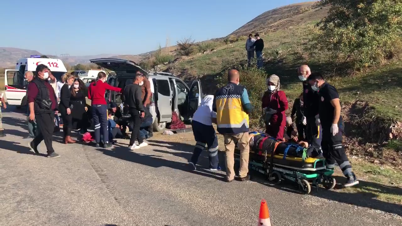 Erzincan’da Kaza 7 Yaralı