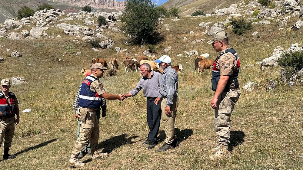 kayıp hayvanları jandarma buldu