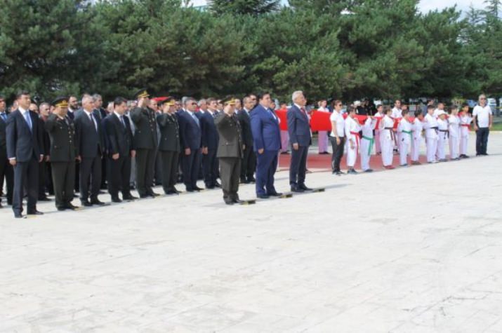 Atatürk'ün Erzincan'a gelişinin 97. yıl dönümü kutlandı