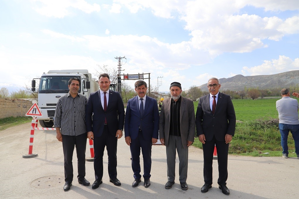 Doğalgaz hattı çalışmaları başladı