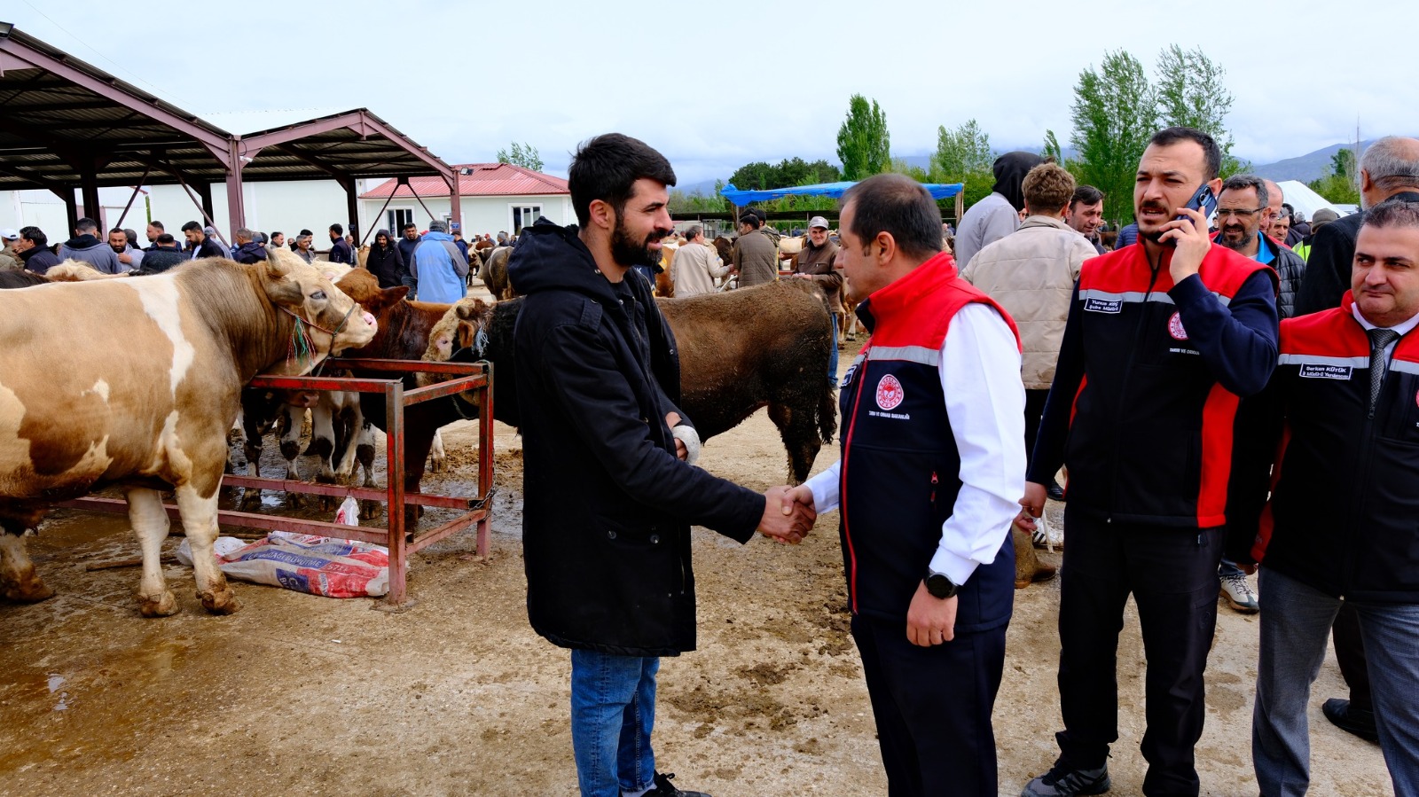 Hayvan Pazarı’nda Bayram Yoğunluğu