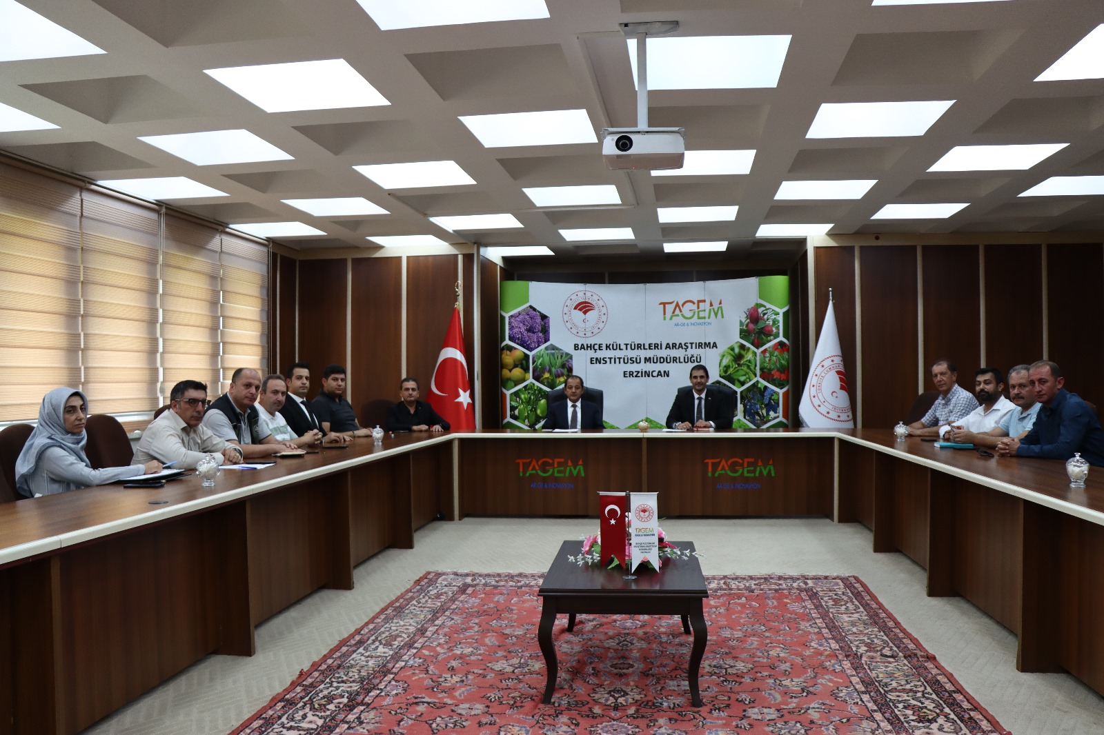 Erzincan’da tarım teşkilatları koordineli çalışıyor