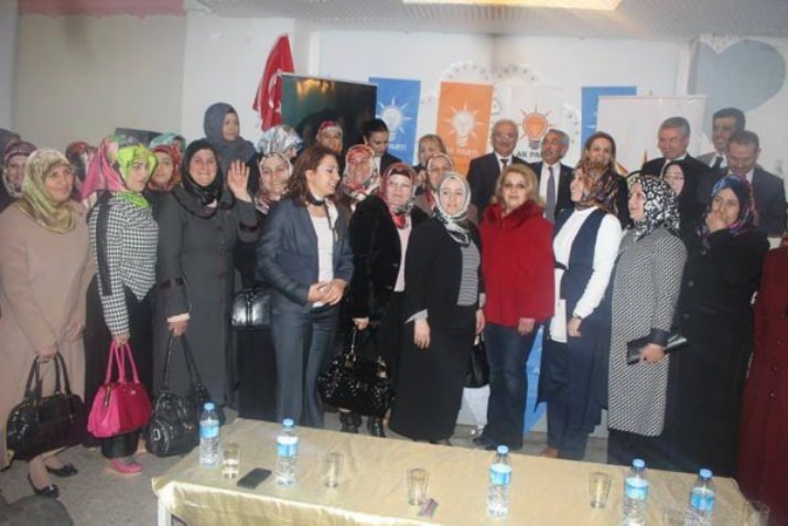 AK Parti Erzincan Kadın Kolları Kongresi Yapıldı