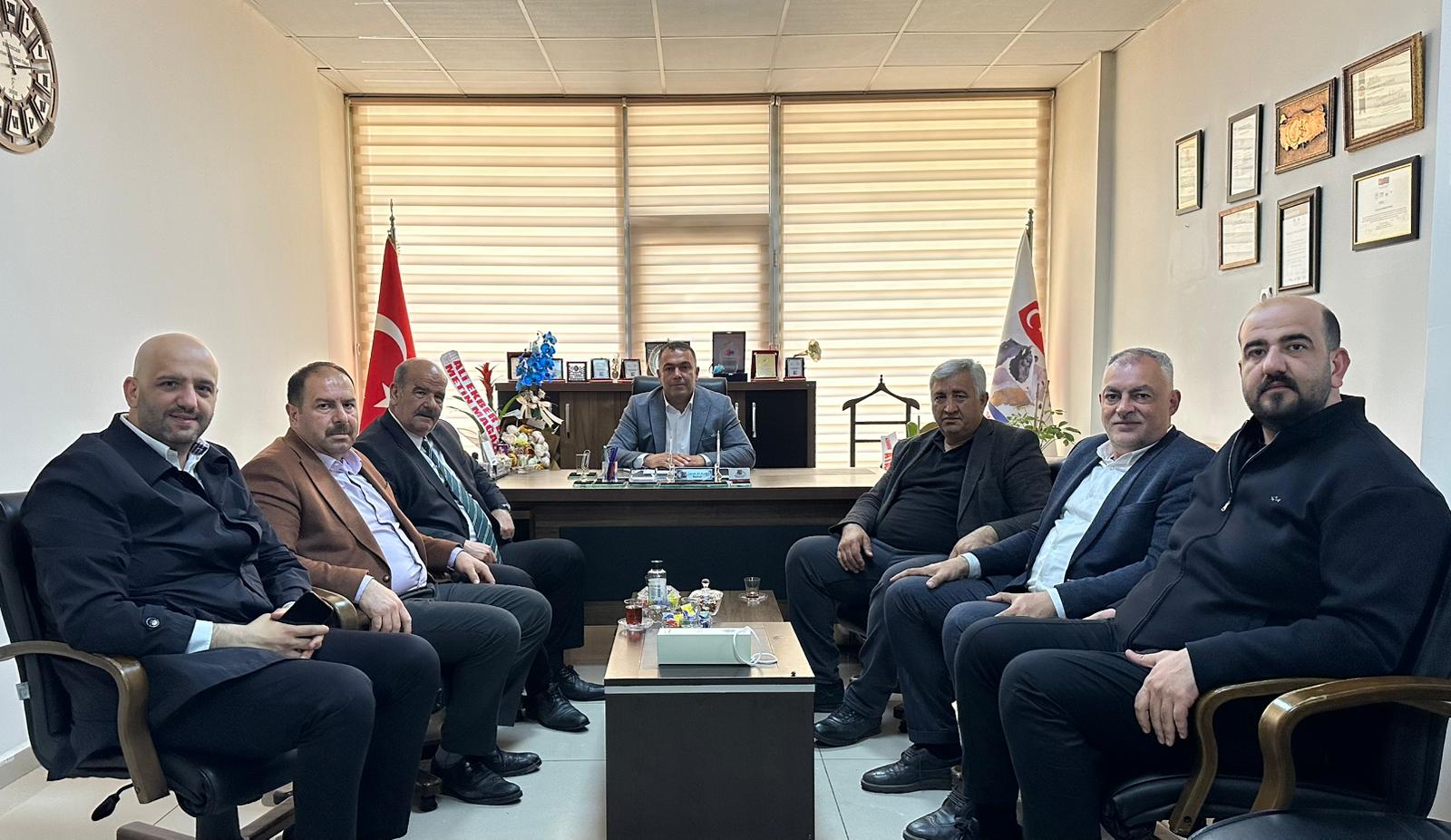 Erzincan TSO Başkan Adayı Tan, Erzincan DSYB ziyaret etti