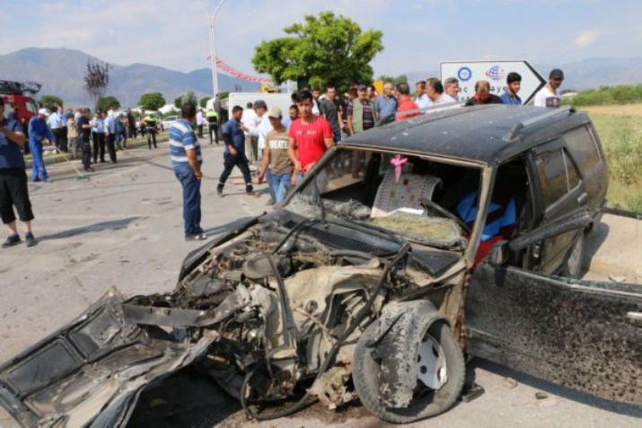 Erzincan’da Kaza 6 Yaralı