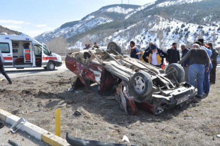 Erzincan’da Kaza 1 Ölü