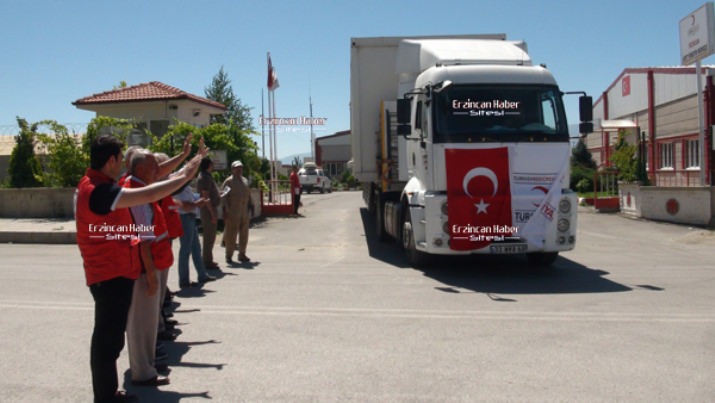 Türk Kızılay’ından, Irak’a 500 konteyner desteği