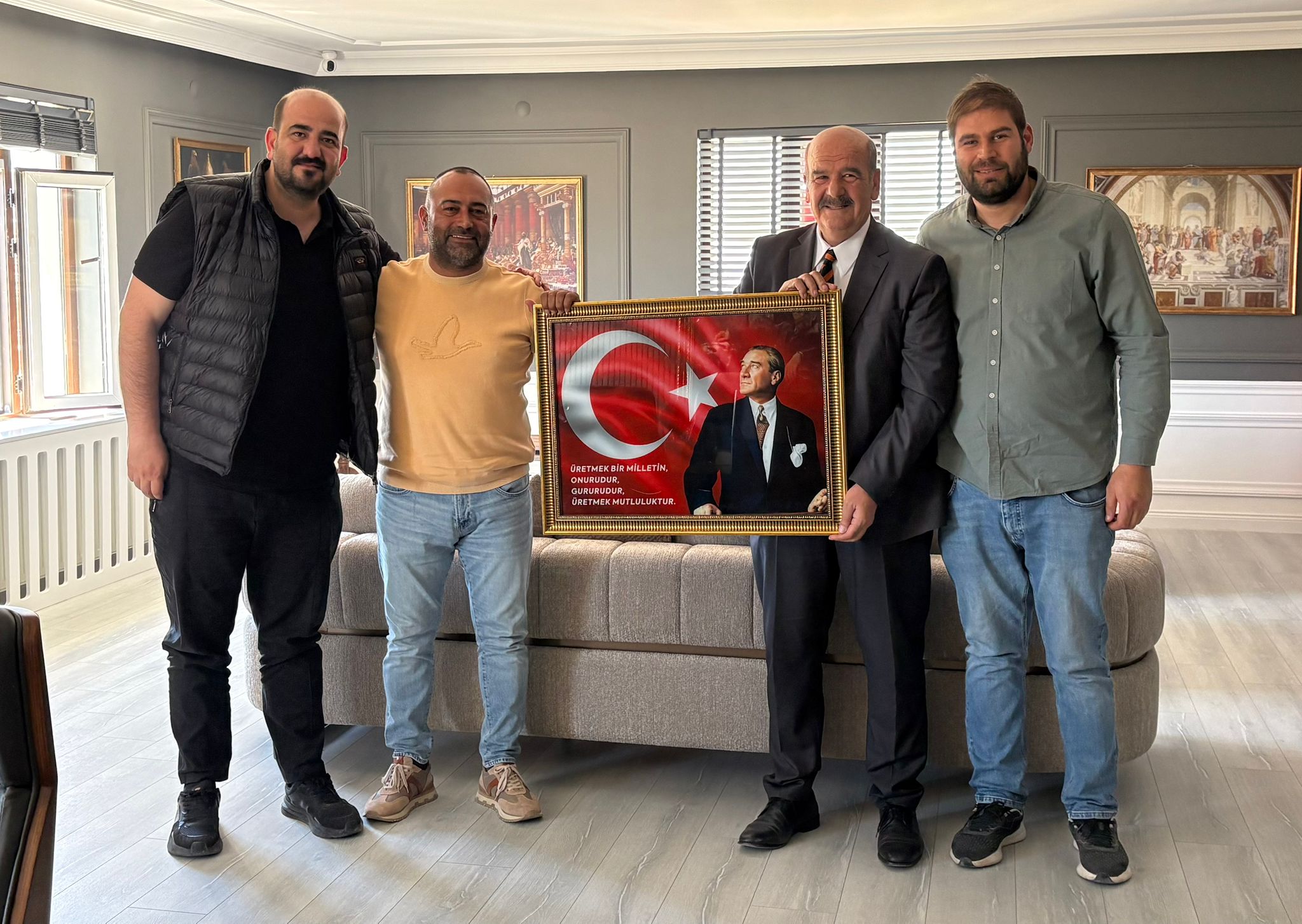 Erzincan Ticaret ve Sanayi Odası Başkan Adayı Süleyman Tan’dan Organize Sanayi Bölgesine Ziyaret