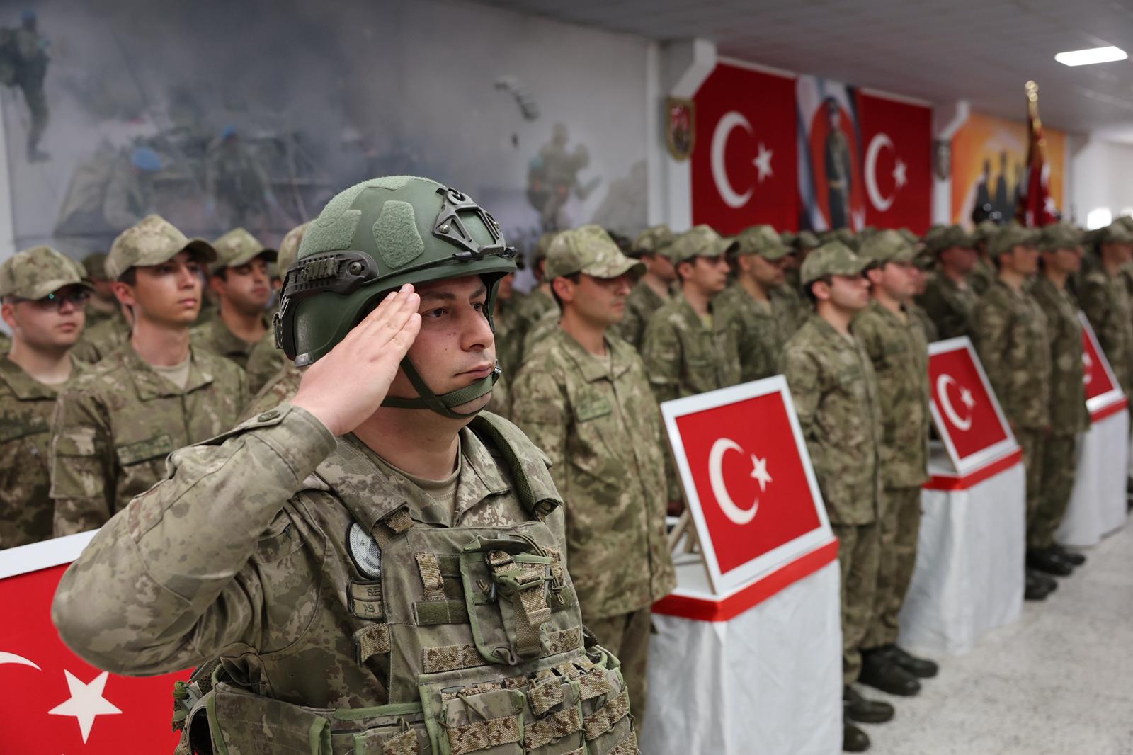 59. Havan ve Topçu Eğitim Tugay Komutanlığı Bedelli Er Ant İçme Töreni