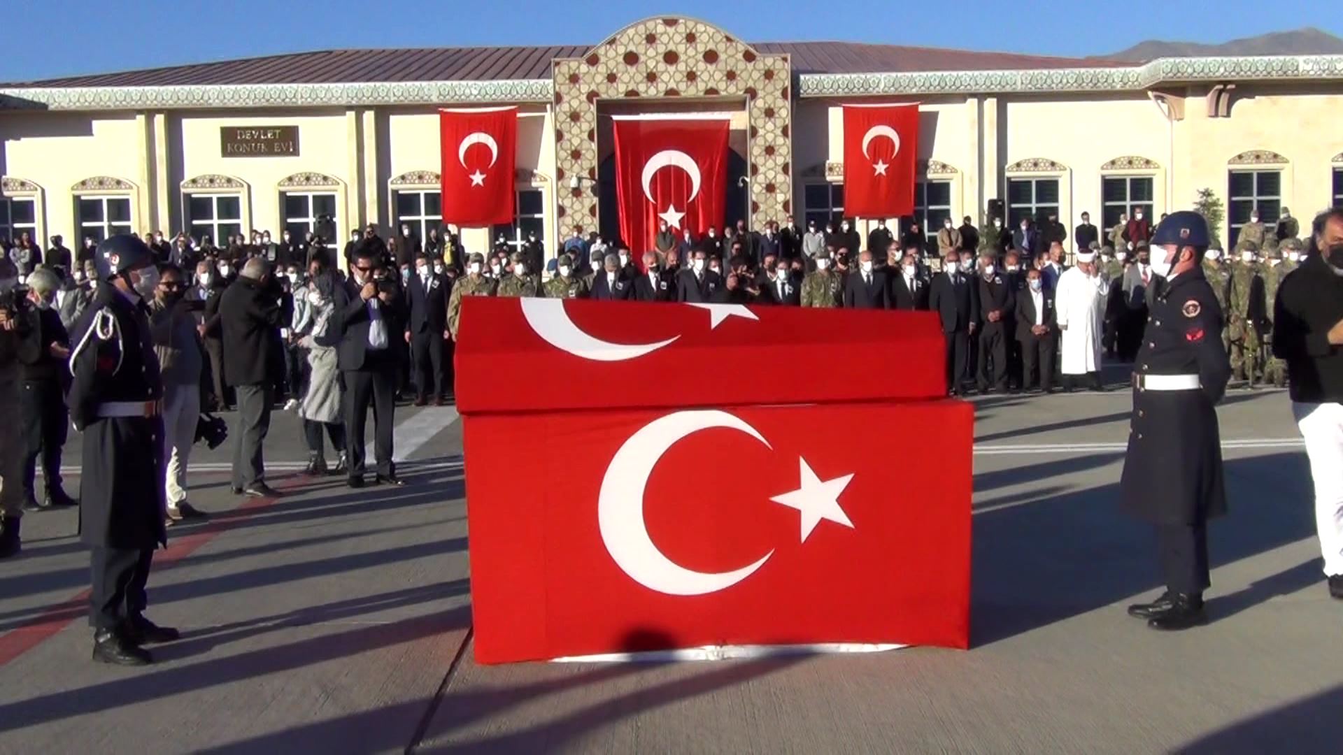 Şehit İçin Tören Düzenlendi